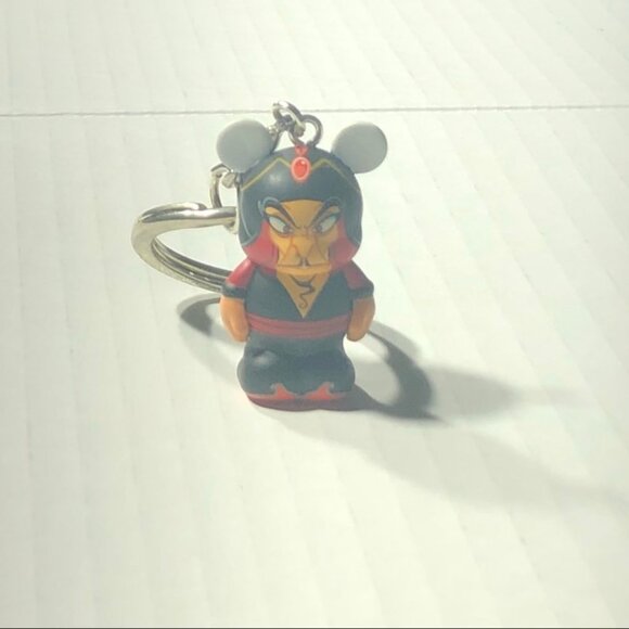 Disney Vinylmation Collectible Keychain Aladdin Jafar Villain Black/Red OS NWOT - Picture 6 of 8